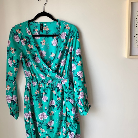 ASOS Dresses & Skirts - ASOS Influence Floral print wrap dress